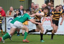 Black and Ambers romp to thumping seven-try victory