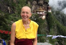 Facing the barrel of a gun: How high-flying banker became Buddhist nun