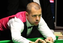 Not this time…Kent’s Barry Hawkins suffers world snooker defeat