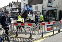 Main road will remain shut until tonight