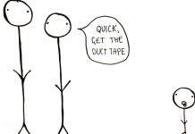 I’ve thought about taping my son’s dummy to his face