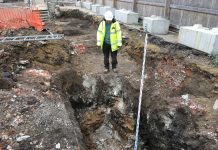 Human bones found during excavation at hotel site