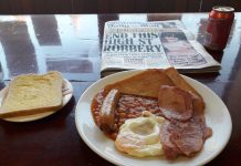 No frills, just an honest English breakfast