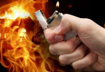 Arsonists hunted after blaze in disused building