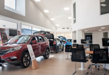 Car dealer installs electric charging points at refurbed showroom