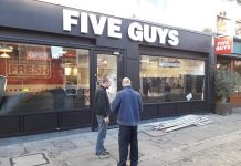 New burger joint taking shape – and it won’t be long now