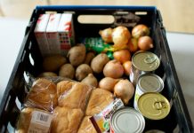 A third of food bank vouchers go to feed children