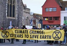 Climate change “funeral procession” will gridlock city streets