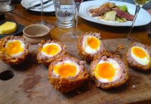 Gourmet scotch eggs and the art of a comfortable later life