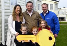 Couple win £35k leisure home in prize draw