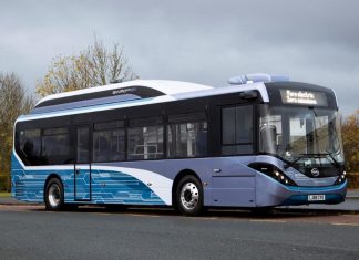 Reduce emissions, take the bus Electric bus