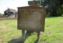 Church should review battle memorials say local residents