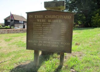 Church should review battle memorials say local residents